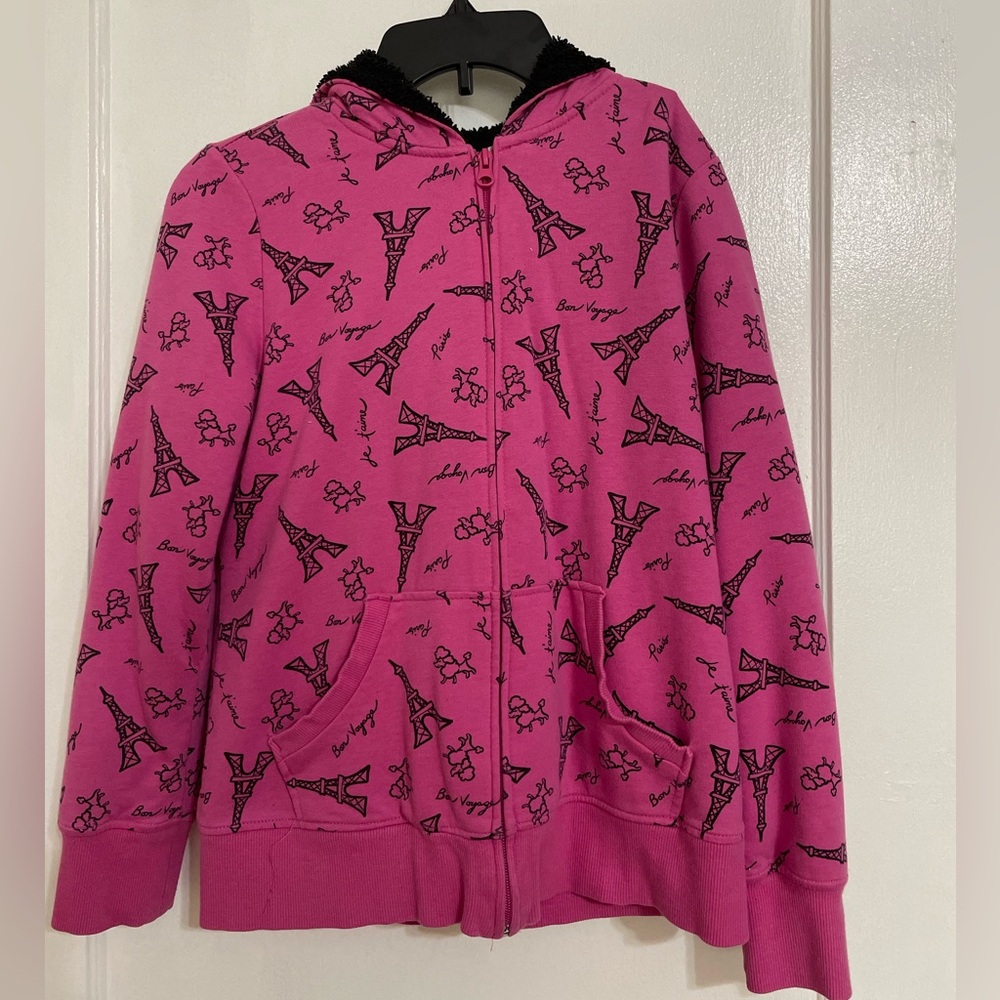 CRB girl fleece Paris Jacket size 16XL